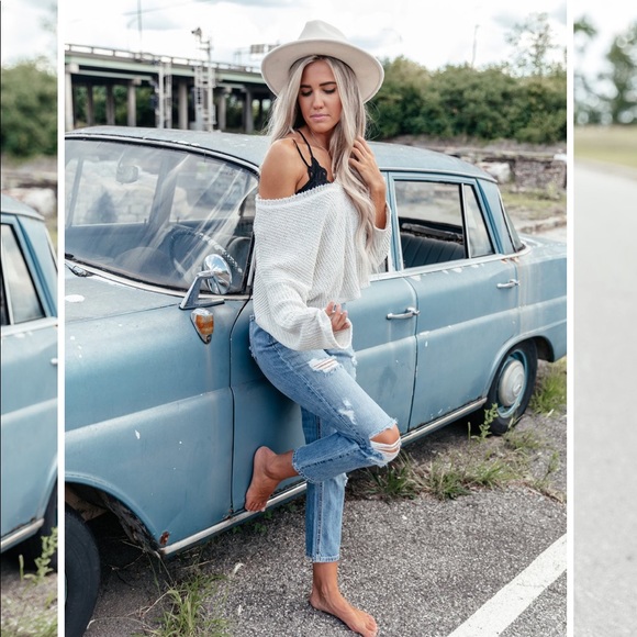 Basically You Knit Top - Oatmeal - Picture 3 of 8